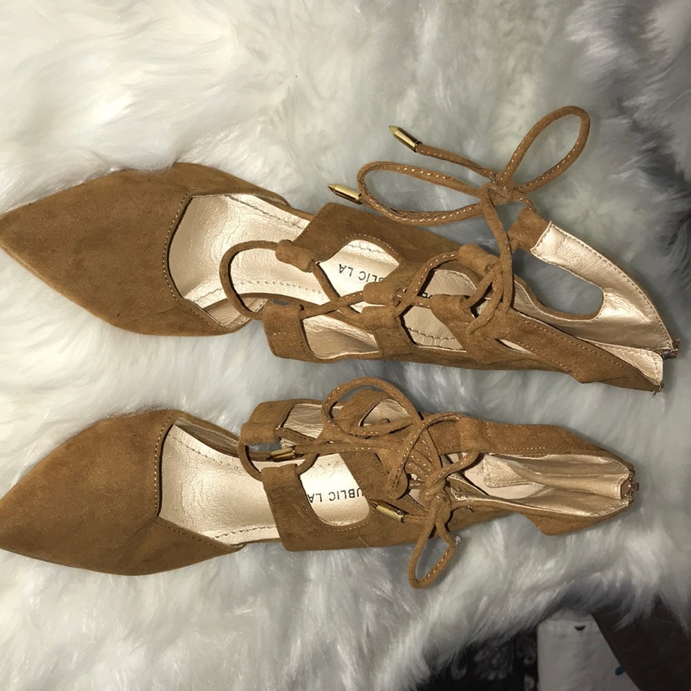 Brown heels size 6